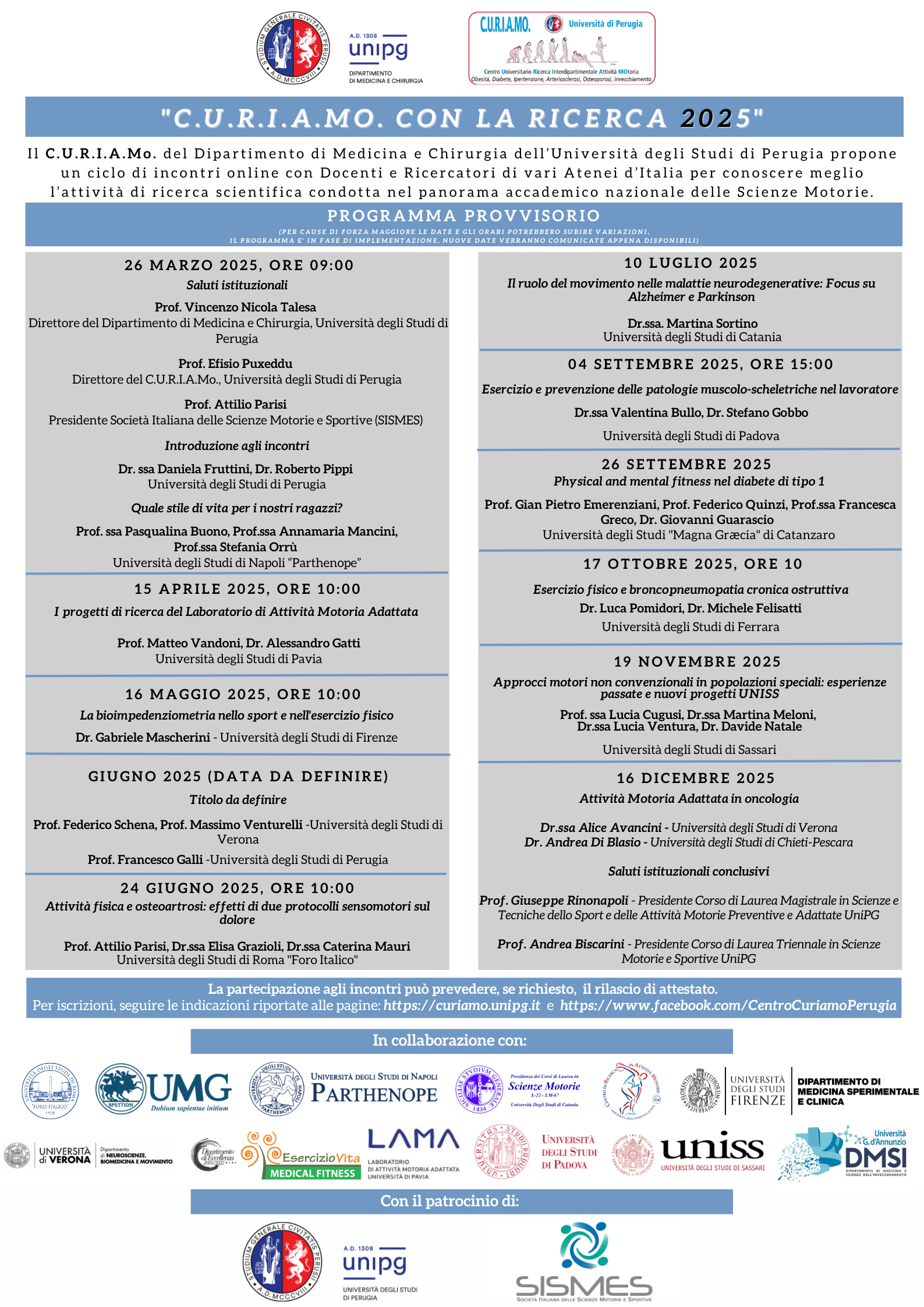 programma provvisorio edizione 2025 4
